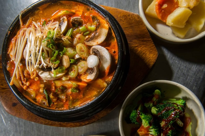 Sura Korean BBQ Spicy Tofu Stew