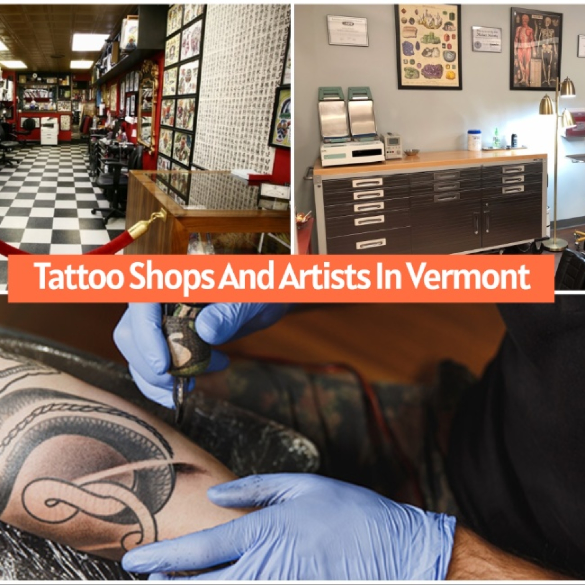 Tattoo Shops And Artists In Vermont